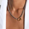 Γυναικείο Κολιέ από Ατσάλι "Horseshoe"