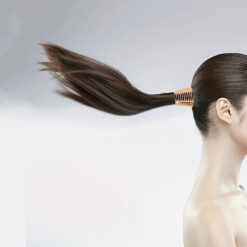 Κομψό Μεταλλικό Κάλυμμα Αλογοουράς - Hair Cuff / Μανσέτα Μαλλιών για Μοντέρνο Στυλ