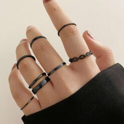 Δαχτυλίδια Σετ από 7 Τεμάχια