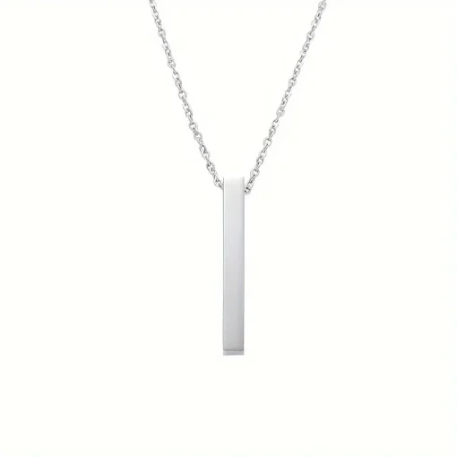 Κολιέ Μπάρα (Bar Necklace) από Ανοξείδωτο Ατσάλι σε 4 Χρώματα: Χρυσό, Ροζ Χρυσό, Ασημί & Μαύρο