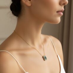 Κολιέ με Αρχικό Γράμμα Σ – Χειροποίητο με Επιχρύσωση