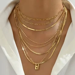 Σετ Κολιέ Πολλαπλών Στρώσεων Layering (8 σε 1)