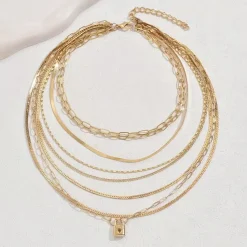 Σετ Κολιέ Πολλαπλών Στρώσεων Layering (8 σε 1)