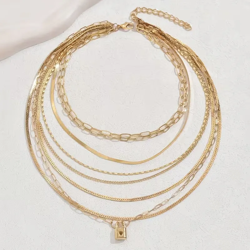 Σετ Κολιέ Πολλαπλών Στρώσεων Layering (8 σε 1)