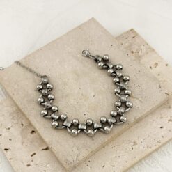 Βραχιόλι Αλυσίδα με Συνδέσμους-Μπίλιες