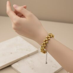 Βραχιόλι Αλυσίδα με Συνδέσμους-Μπίλιες