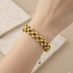 Βραχιόλι Αλυσίδα με Συνδέσμους-Μπίλιες