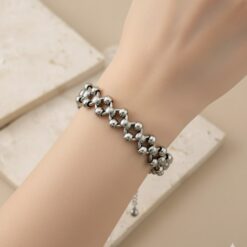 Βραχιόλι Αλυσίδα με Συνδέσμους-Μπίλιες