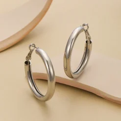 Bold Chunky Hoop Σκουλαρίκια Κρίκοι