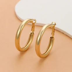 Bold Chunky Hoop Σκουλαρίκια Κρίκοι