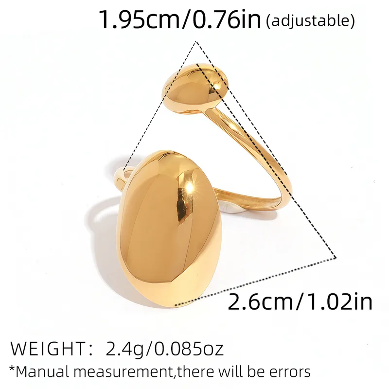 Χρυσό Μίνιμαλ γυναικείο δαχτυλίδι με το σύμβολο του απείρου από χρυσό ανοξείδωτο ατσάλι 18K