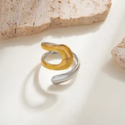 Alternative view of Γυναικεία Δαχτυλίδι CB11210133 Ατσάλι