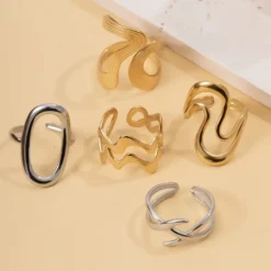 Σετ Minimal δαχτυλίδια