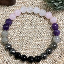 Χειροποίητο Βραχιόλι με Ημιπολύτιμους Λίθους – Ενέργεια, Προστασία & Συναισθηματική Ισορροπία