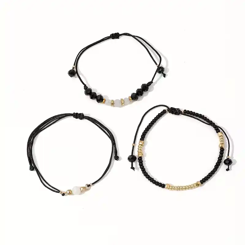 σετ γυναικεία βραχιόλια με χάντρες boho style