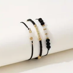 σετ γυναικεία βραχιόλια με χάντρες boho style