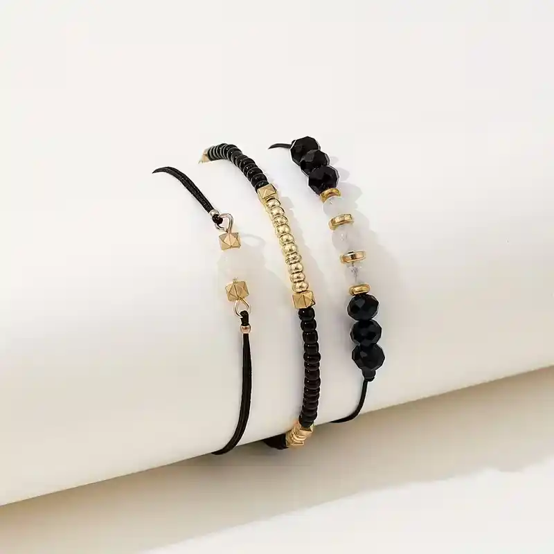 σετ γυναικεία βραχιόλια με χάντρες boho style