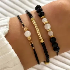 σετ γυναικεία βραχιόλια με χάντρες boho style