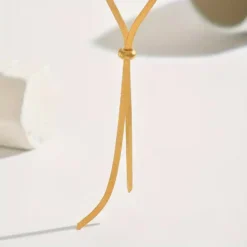 Μακρύ Κολιέ Snake Αλυσίδα | Ρυθμιζόμενο & Minimal chicbee.gr