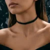 μαύρο-choker-κολιέ-λαιμού-chicbee