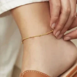 Γυναικείο Βραχιόλι Ποδιού CB80721 Χαλκός - Image 4